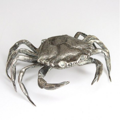 depose bijoux din argint: "Crab". argint. atelier italian